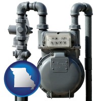 missouri a residential natural gas meter